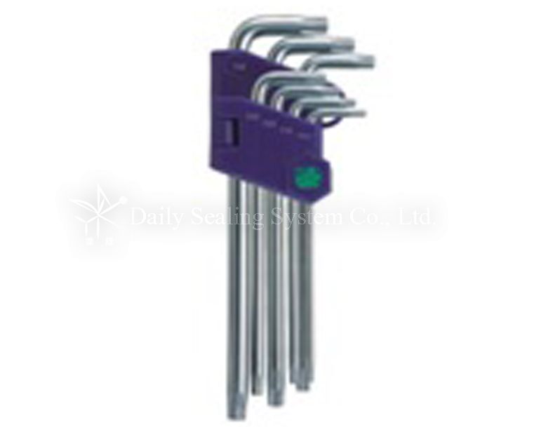 7PCS LONG STAR KEY WRENCH SET